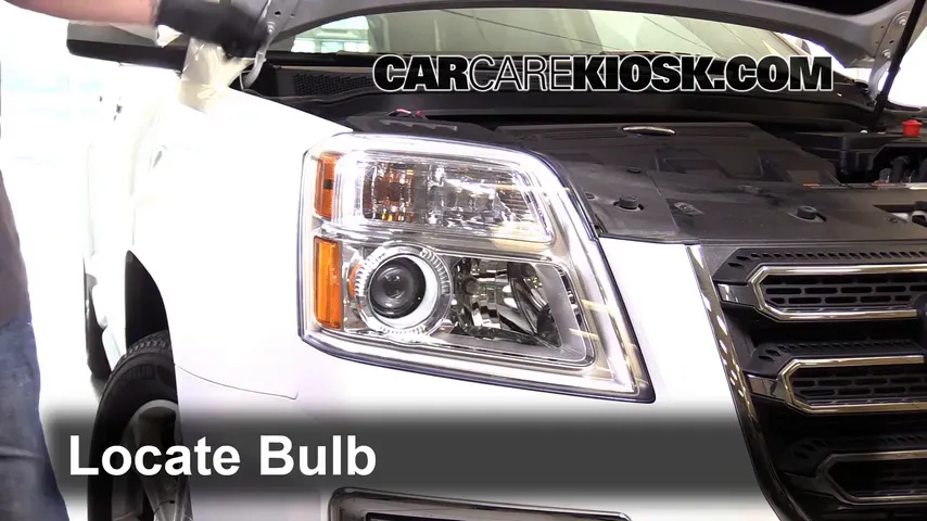 2016 GMC Terrain SLT 3.6L V6 FlexFuel Lights Highbeam (replace bulb)